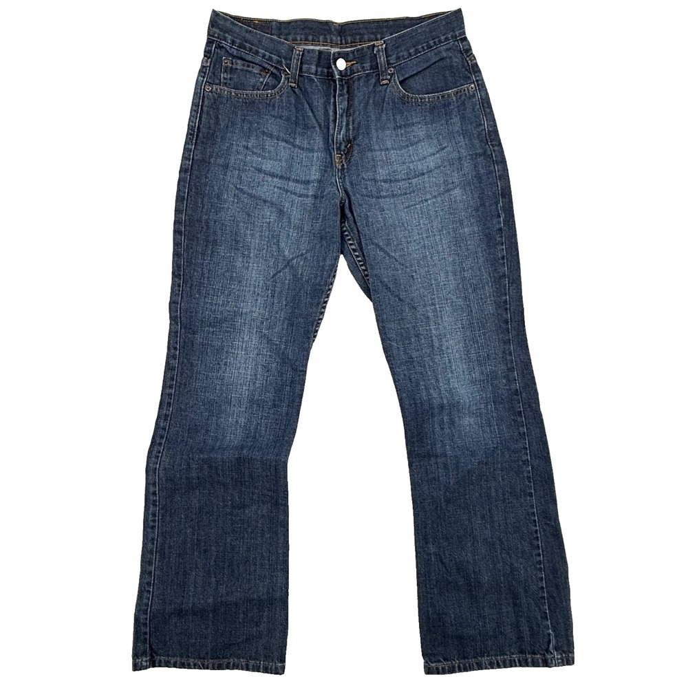 Levi Strauss Womens 515 Jeans 12 Bootcut‎ Lower Rise Medium Wash Western Classic